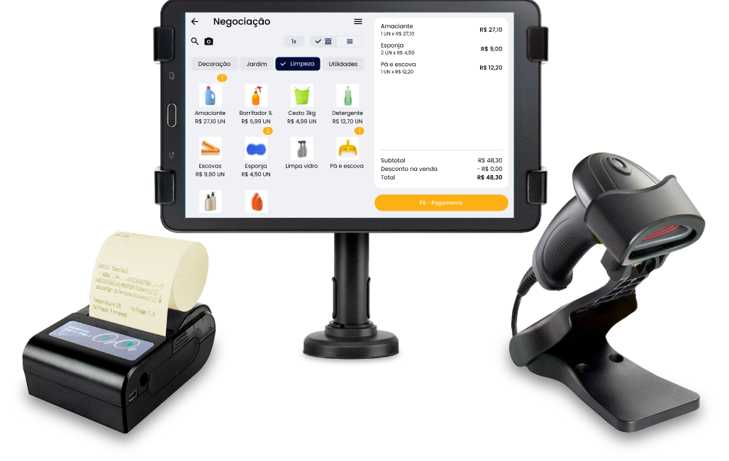 EletroCom PDV - Venda fácil com tablet e leitor de código de barras